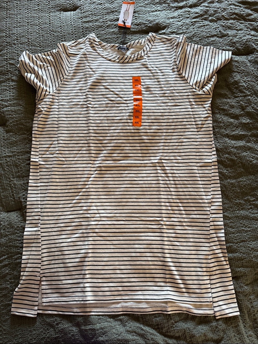 Buffalo Cream & Black Striped Dress